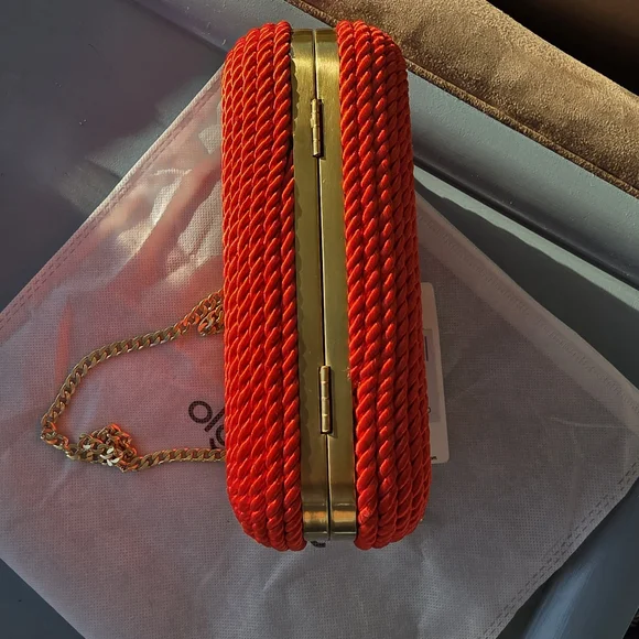 Olga Berg Martina Rope Clutch - Picture 7 of 12